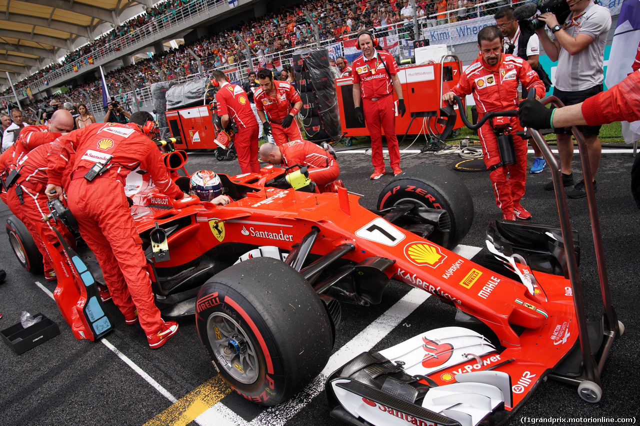 GP MALESIA, 01.10.2017 - Gara, Kimi Raikkonen (FIN) Ferrari SF70H