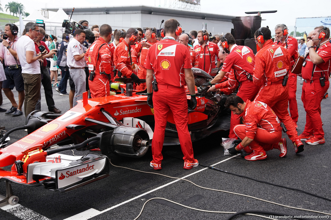 GP MALESIA, 01.10.2017 - Gara, Kimi Raikkonen (FIN) Ferrari SF70H