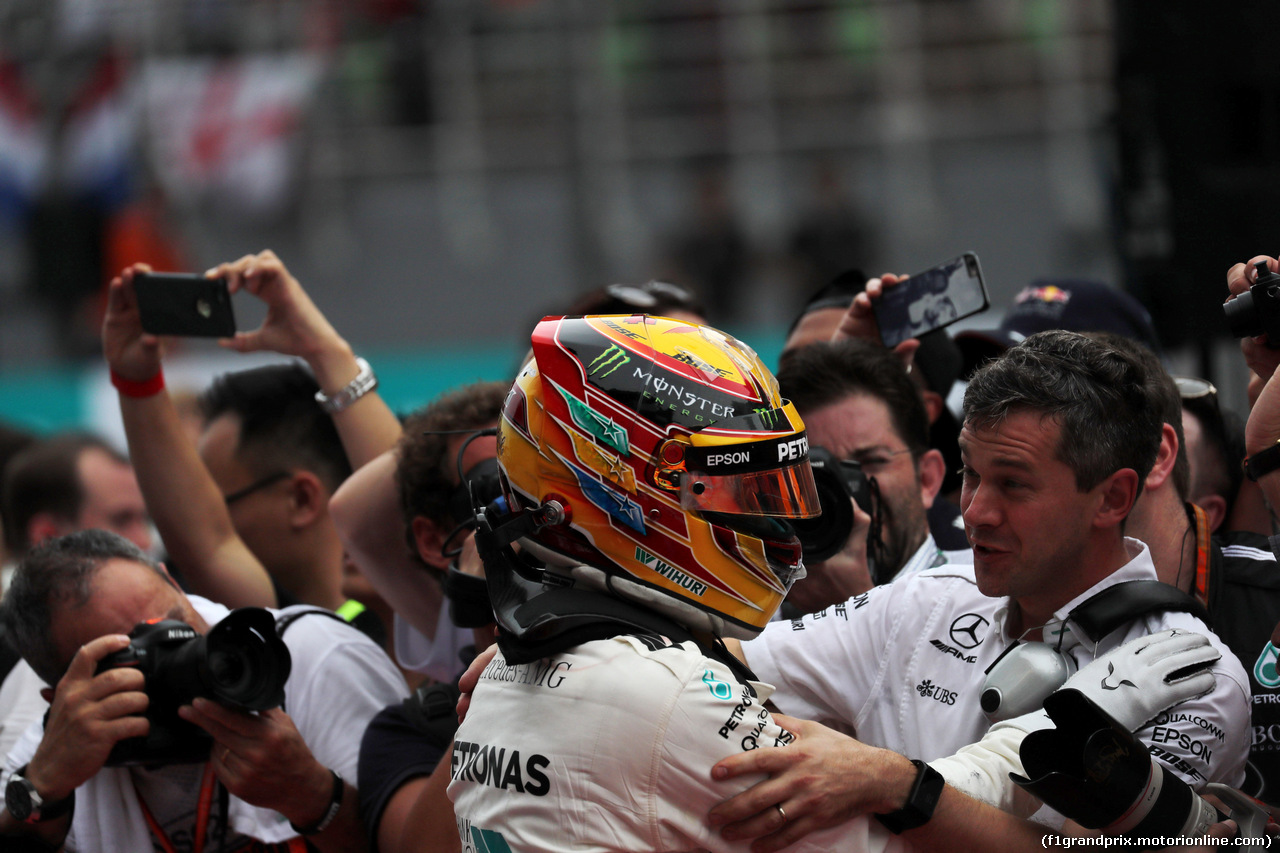 GP MALESIA, 01.10.2017 - Gara, 2nd place Lewis Hamilton (GBR) Mercedes AMG F1 W08