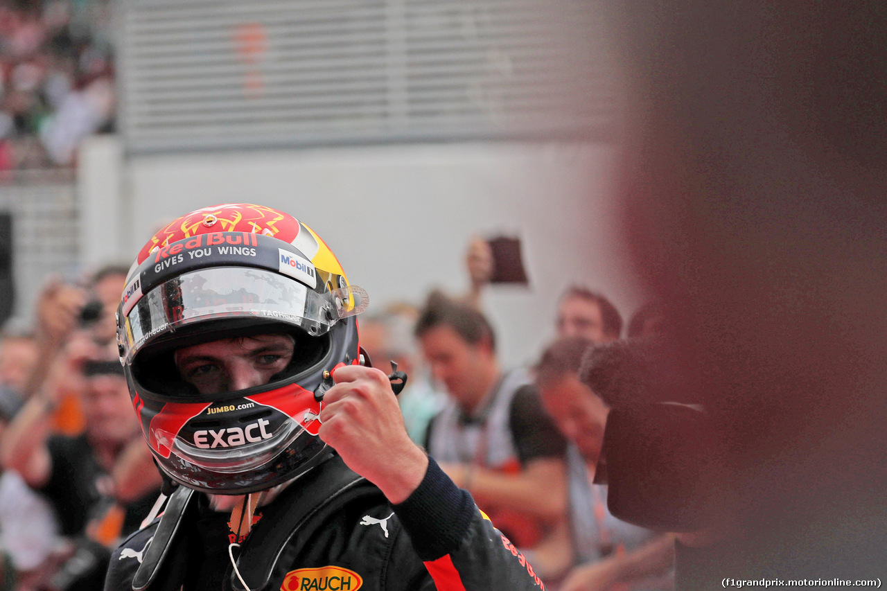 GP MALESIA, 01.10.2017 - Gara, Max Verstappen (NED) Red Bull Racing RB13 vincitore