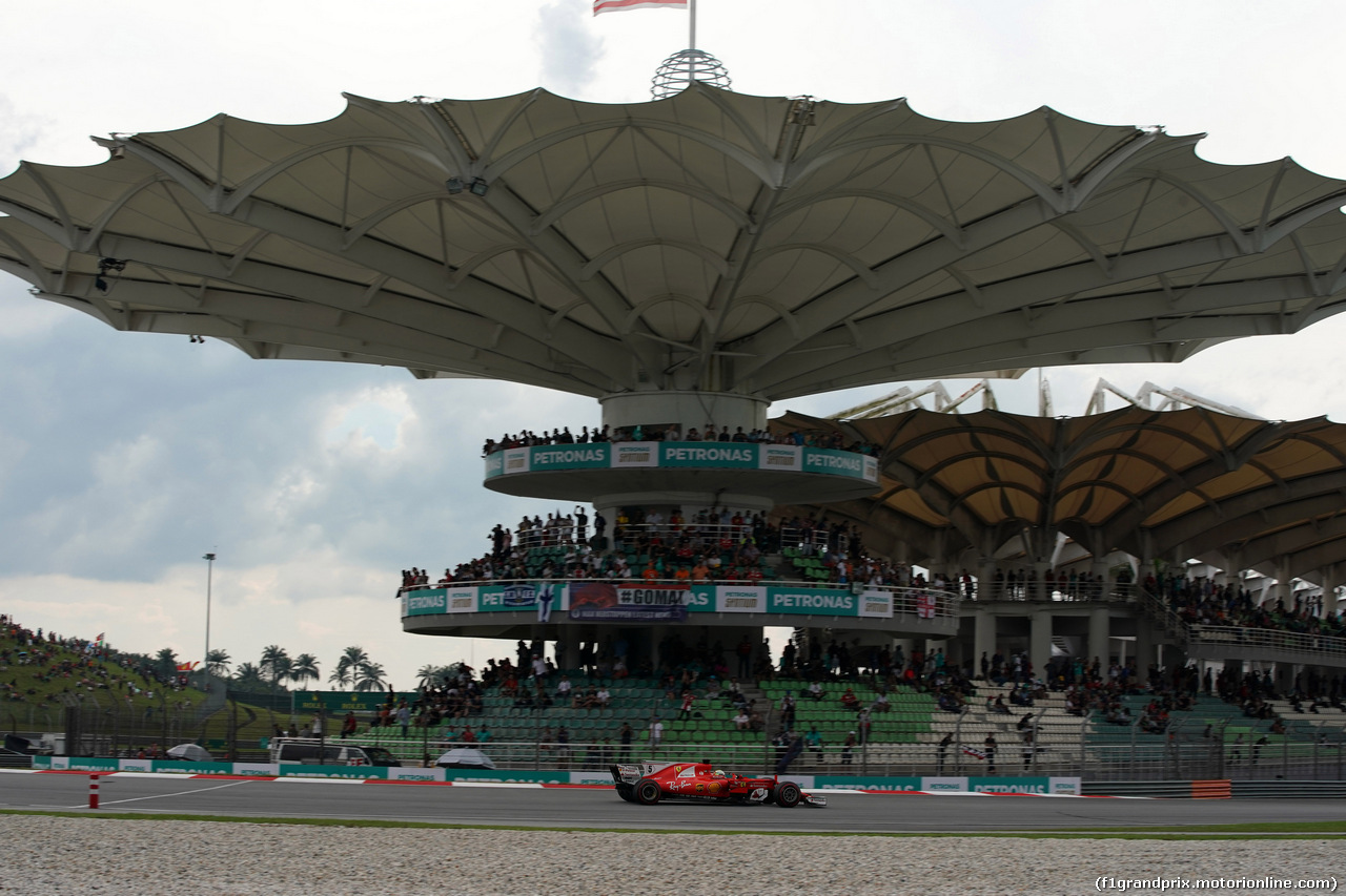 GP MALESIA, 01.10.2017 - Gara, Sebastian Vettel (GER) Ferrari SF70H