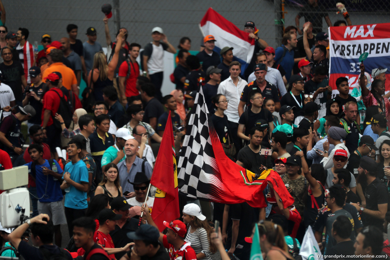 GP MALESIA, 01.10.2017 - Gara, Fans