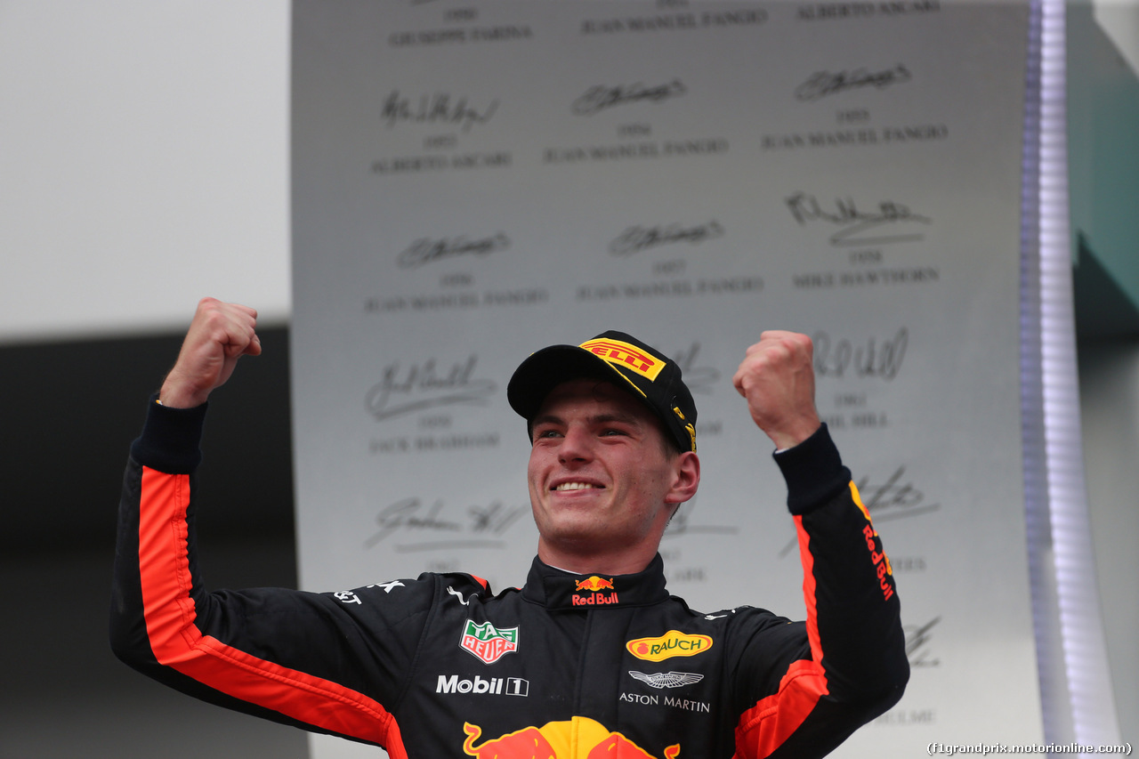 GP MALESIA, 01.10.2017 - Gara, Max Verstappen (NED) Red Bull Racing RB13 vincitore