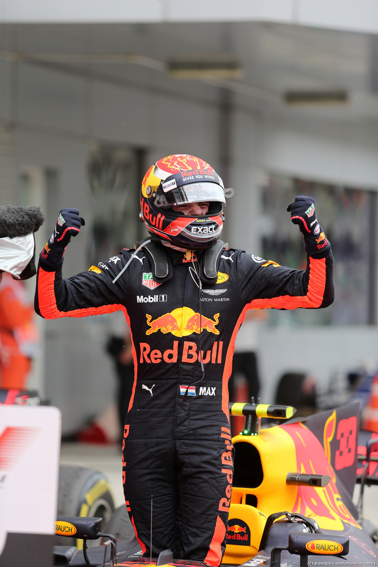 GP MALESIA, 01.10.2017 - Gara, Max Verstappen (NED) Red Bull Racing RB13 vincitore