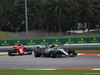 GP MALESIA, 01.10.2017 - Gara, Valtteri Bottas (FIN) Mercedes AMG F1 W08 davanti a Sebastian Vettel (GER) Ferrari SF70H