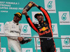 GP MALESIA, 01.10.2017 - Gara, 2nd place Lewis Hamilton (GBR) Mercedes AMG F1 W08 e 3rd place Daniel Ricciardo (AUS) Red Bull Racing RB13