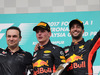 GP MALESIA, 01.10.2017 - Gara, Max Verstappen (NED) Red Bull Racing RB13 vincitore e 3rd place Daniel Ricciardo (AUS) Red Bull Racing RB13