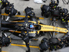 GP DE MALASIA, 01.10.2017 - Carrera, parada en boxes, Jolyon Palmer (GBR) Renault Sport F1 Team RS17
