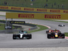 GP MALESIA, 01.10.2017 - Gara, Valtteri Bottas (FIN) Mercedes AMG F1 W08 e Daniel Ricciardo (AUS) Red Bull Racing RB13