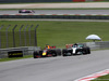 GP MALESIA, 01.10.2017 - Gara, Daniel Ricciardo (AUS) Red Bull Racing RB13 e Valtteri Bottas (FIN) Mercedes AMG F1 W08