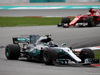GP MALESIA, 01.10.2017 - Gara, Valtteri Bottas (FIN) Mercedes AMG F1 W08 davanti a Sebastian Vettel (GER) Ferrari SF70H