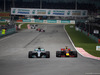 GP MALESIA, 01.10.2017 - Gara, Valtteri Bottas (FIN) Mercedes AMG F1 W08 e Daniel Ricciardo (AUS) Red Bull Racing RB13