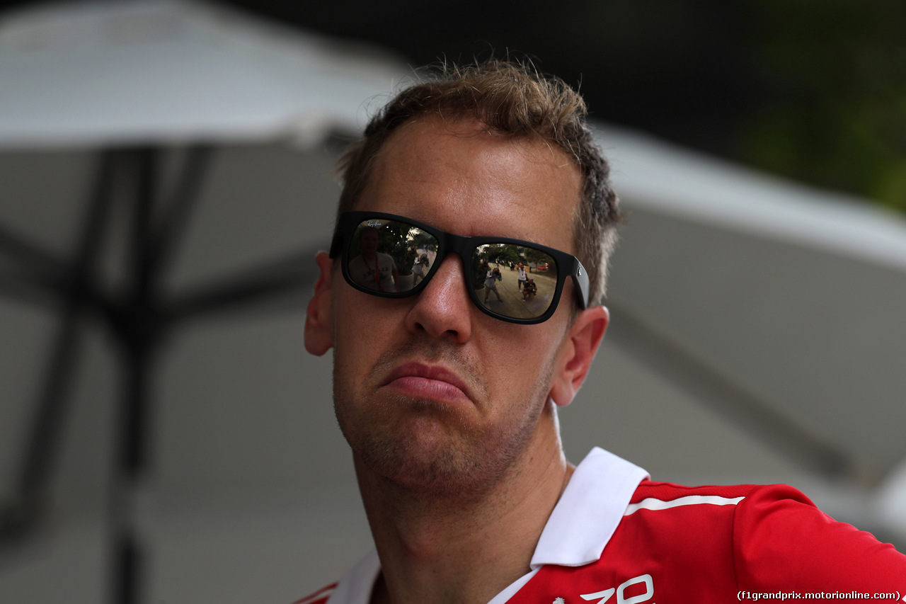 GP MALESIA, 28.09.2017 - Sebastian Vettel (GER) Ferrari SF70H