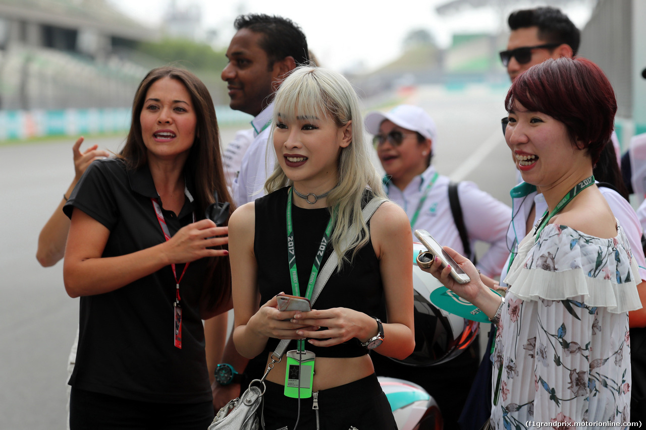 GP MALESIA, 28.09.2017 - Ragazza in the paddock