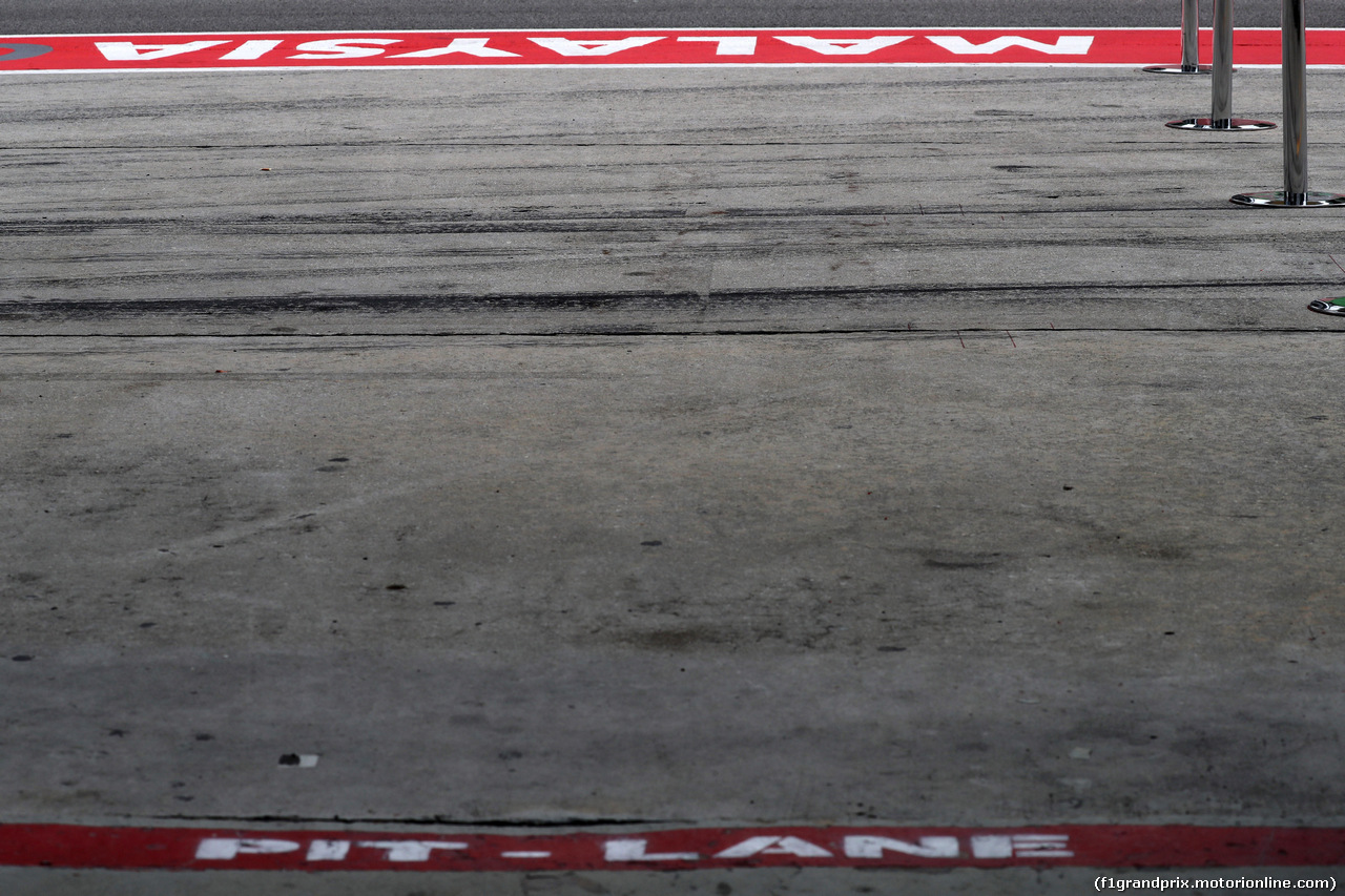GP MALESIA, 28.09.2017 - The pit lane