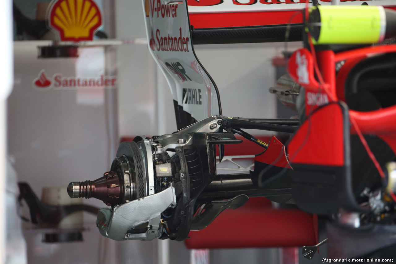 GP MALESIA, 28.09.2017 - Ferrari SF70H, detail