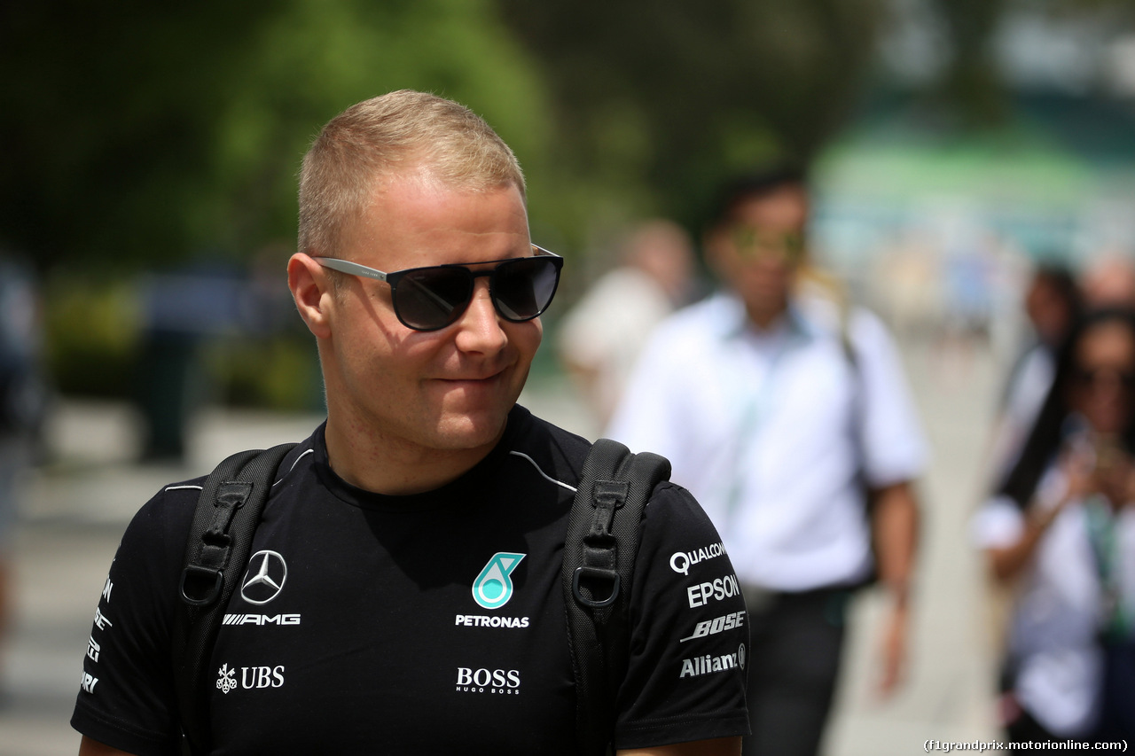 GP MALESIA, 28.09.2017 - Valtteri Bottas (FIN) Mercedes AMG F1 W08