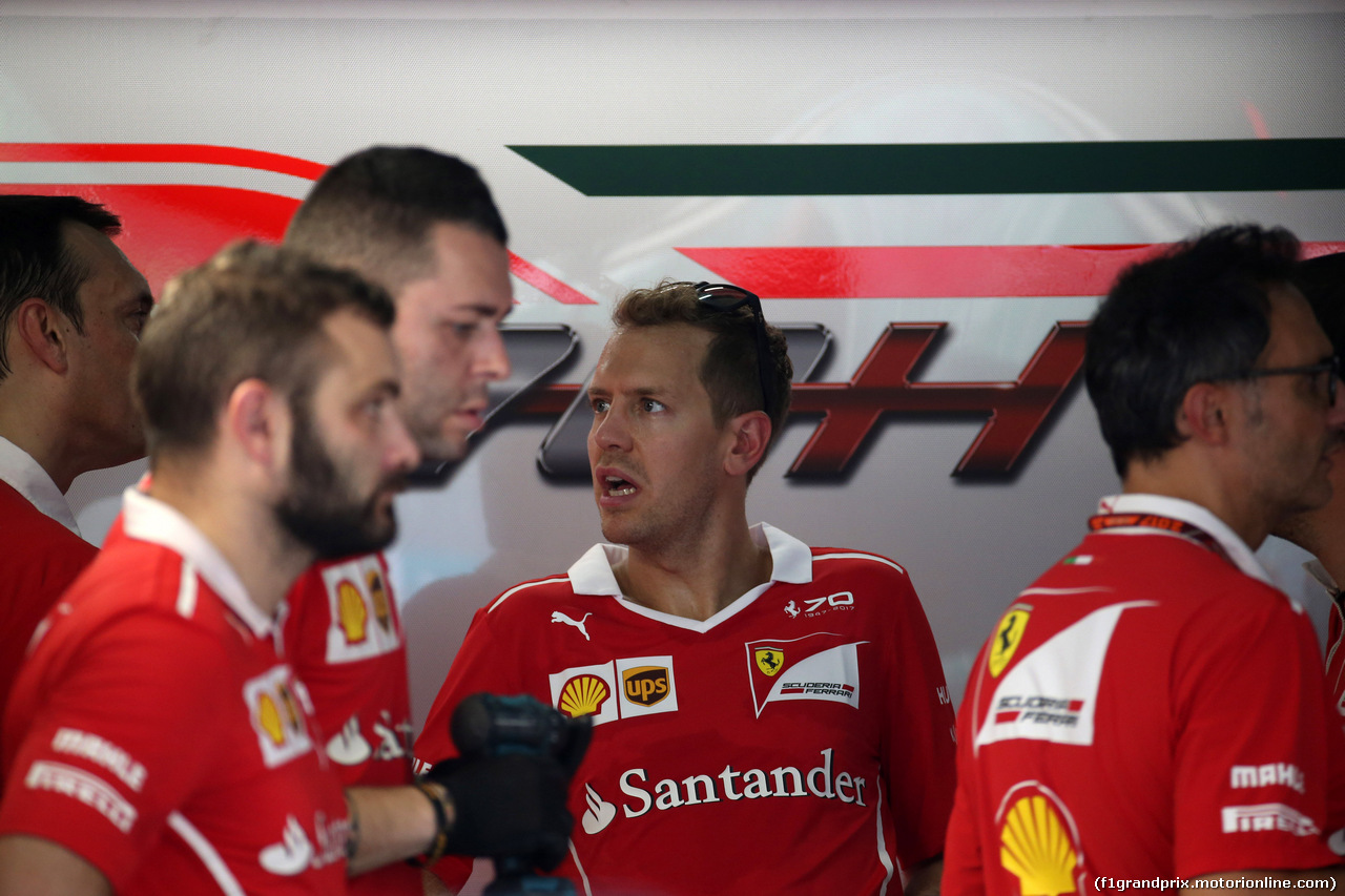 GP MALESIA, 28.09.2017 - Sebastian Vettel (GER) Ferrari SF70H