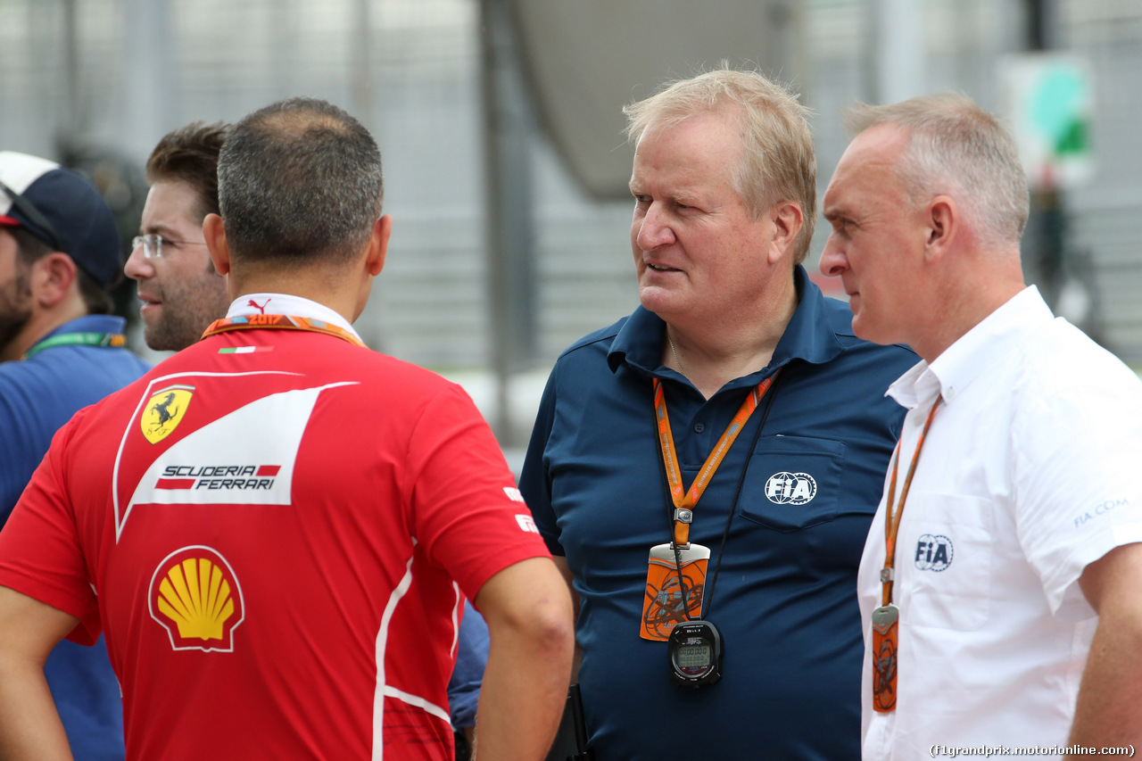 GP MALESIA, 28.09.2017 - Jo Bauer (GER) FIA Technical Delegate