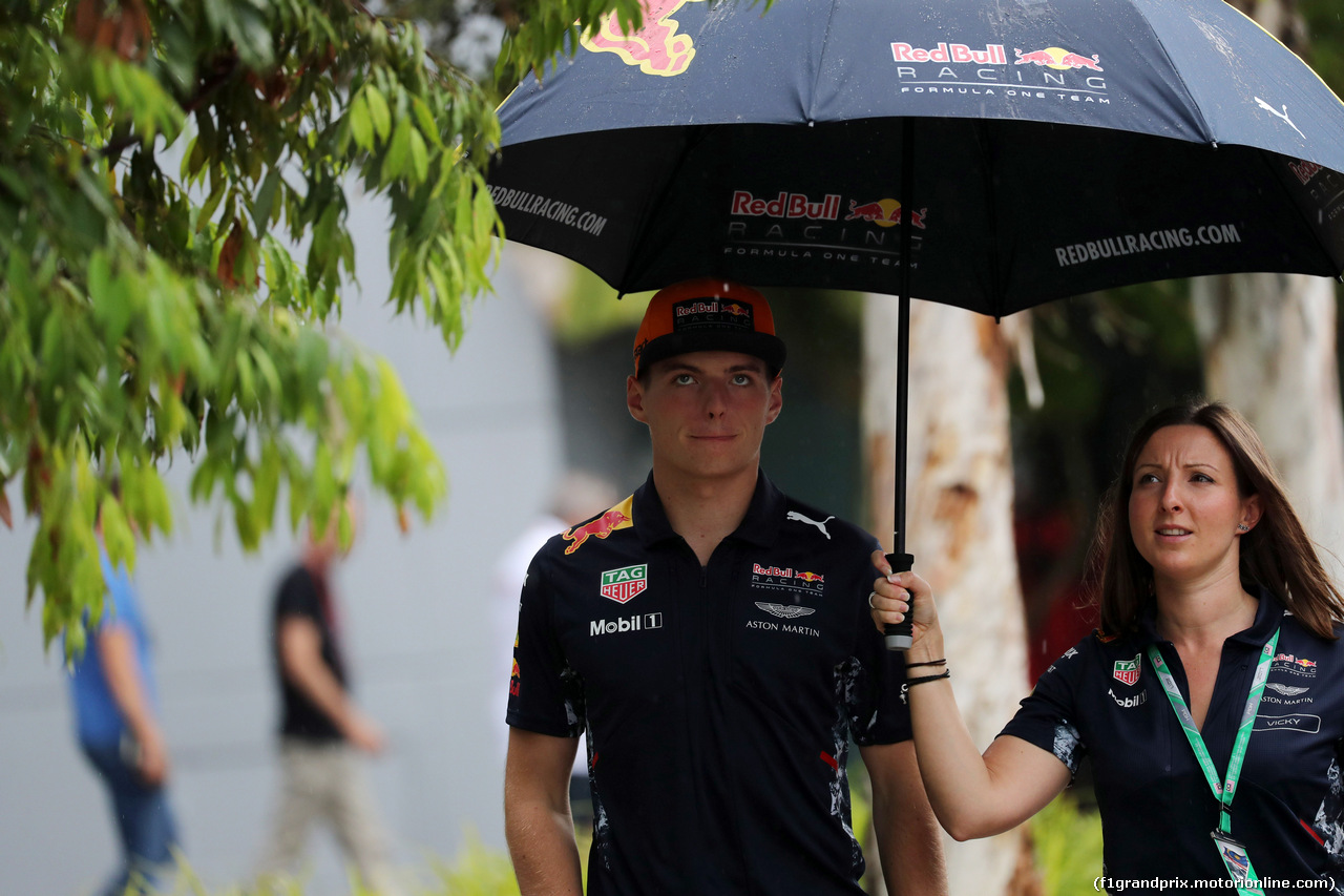 GP MALESIA, 28.09.2017 - Max Verstappen (NED) Red Bull Racing RB13