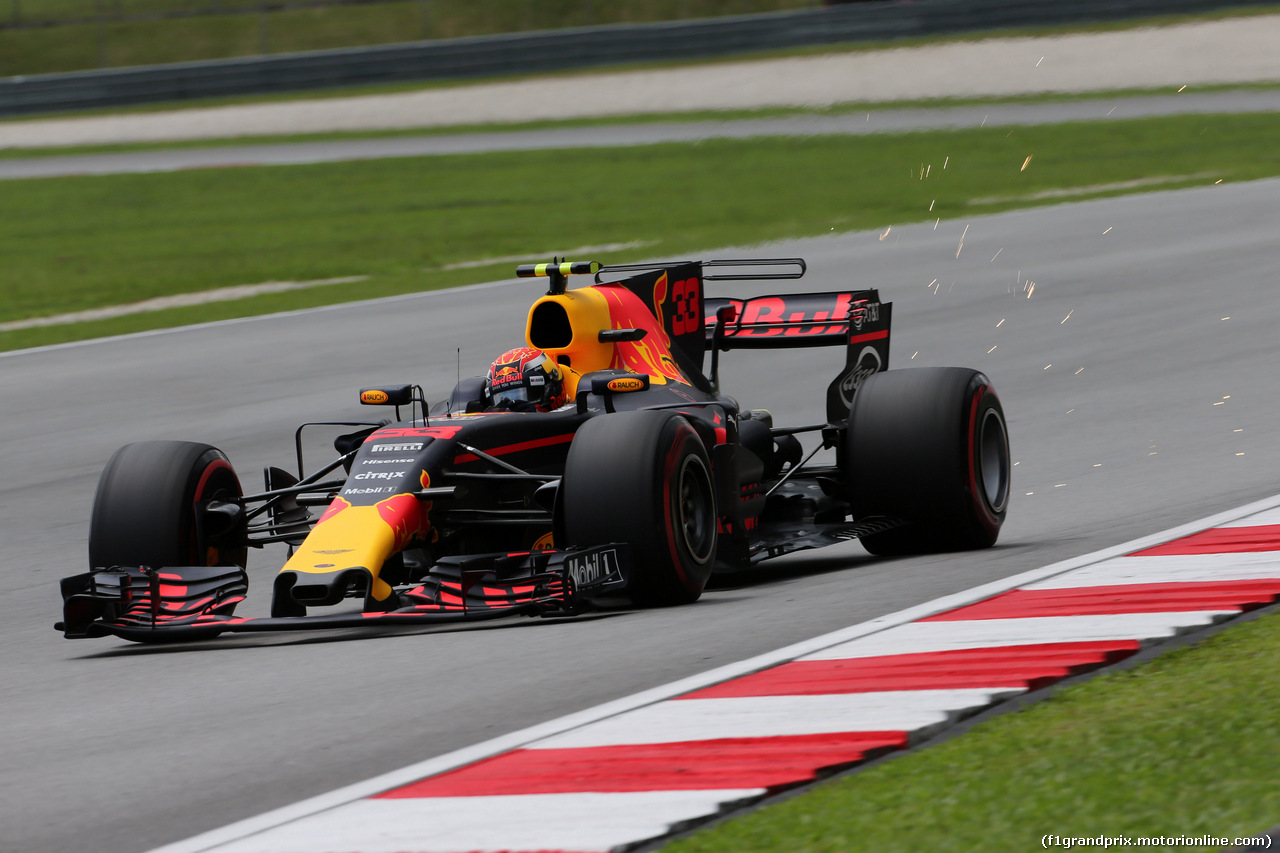 GP MALESIA, 30.09.2017 - Prove Libere 3, Max Verstappen (NED) Red Bull Racing RB13