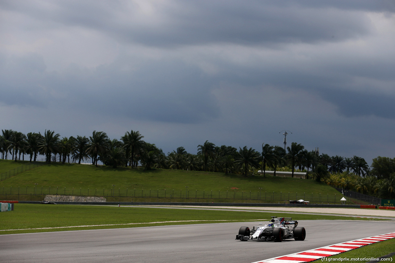 GP MALESIA, 30.09.2017 - Prove Libere 3, Felipe Massa (BRA) Williams FW40