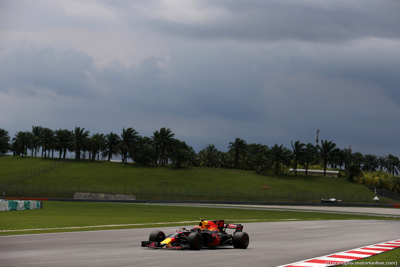 GP MALESIA, 30.09.2017 - Prove Libere 3, Max Verstappen (NED) Red Bull Racing RB13