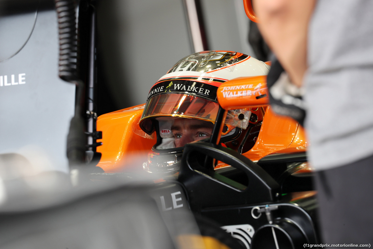 GP MALESIA, 30.09.2017 - Prove Libere 3, Stoffel Vandoorne (BEL) McLaren MCL32