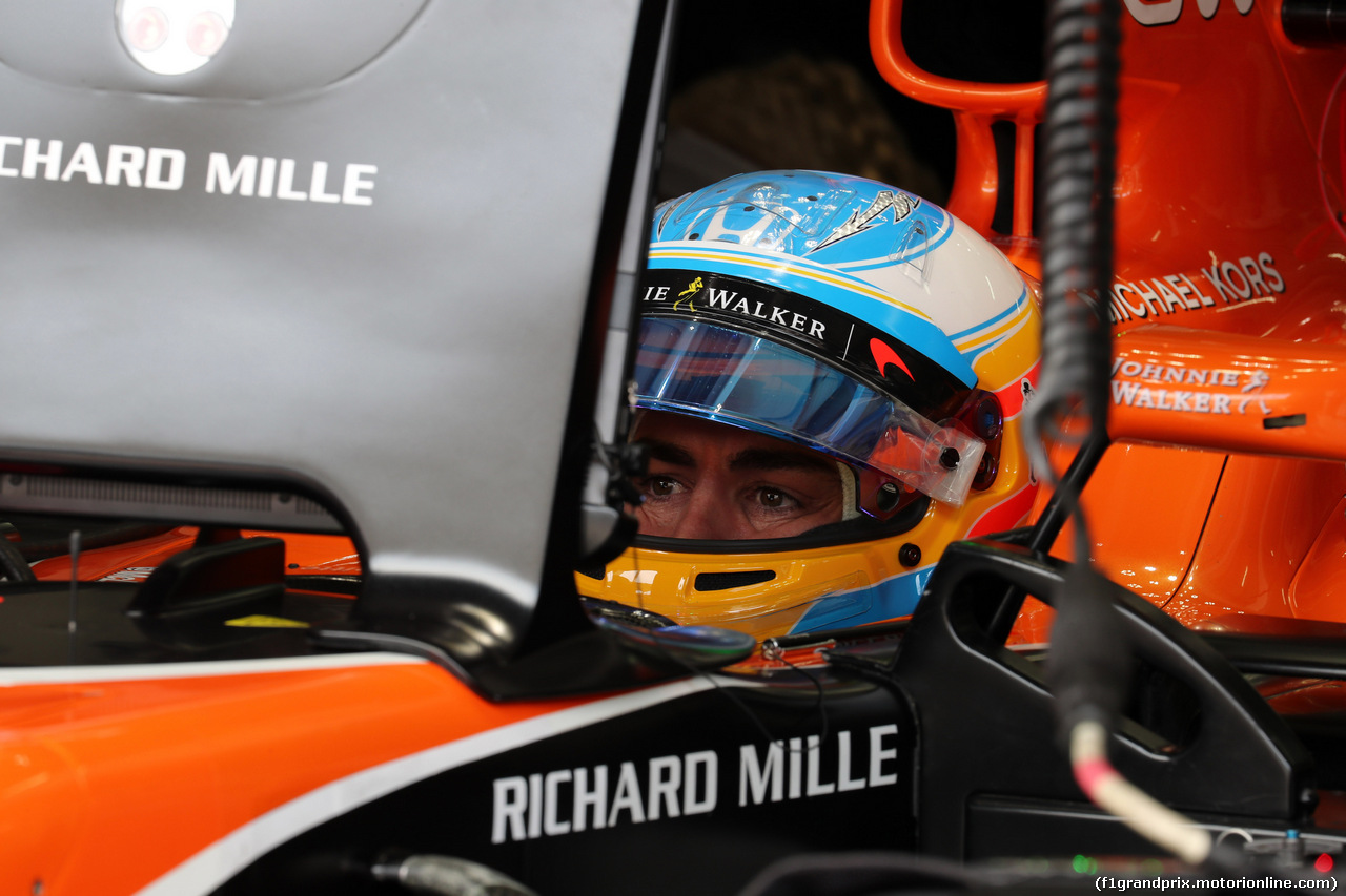 GP MALESIA, 30.09.2017 - Prove Libere 3, Fernando Alonso (ESP) McLaren MCL32