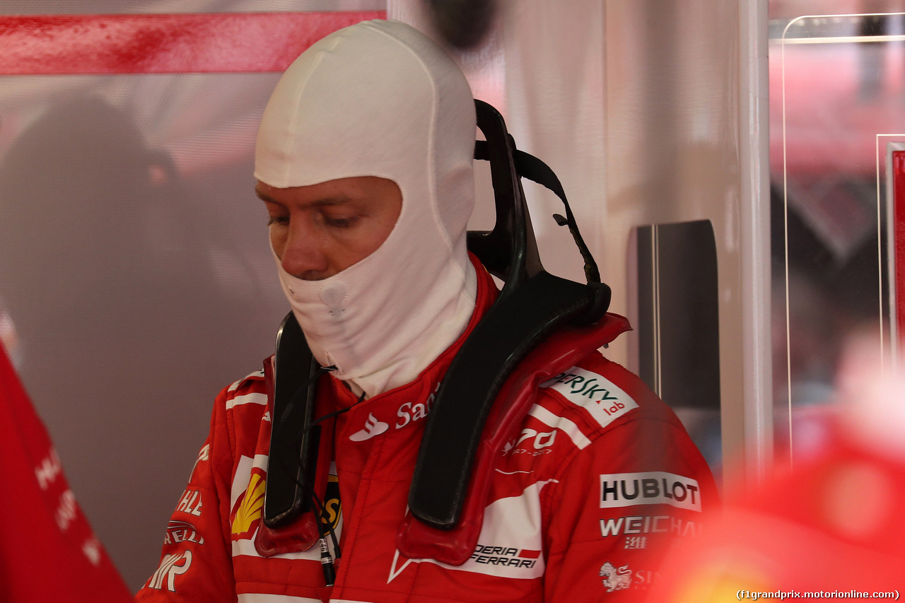 GP MALESIA, 30.09.2017 - Prove Libere 3, Sebastian Vettel (GER) Ferrari SF70H