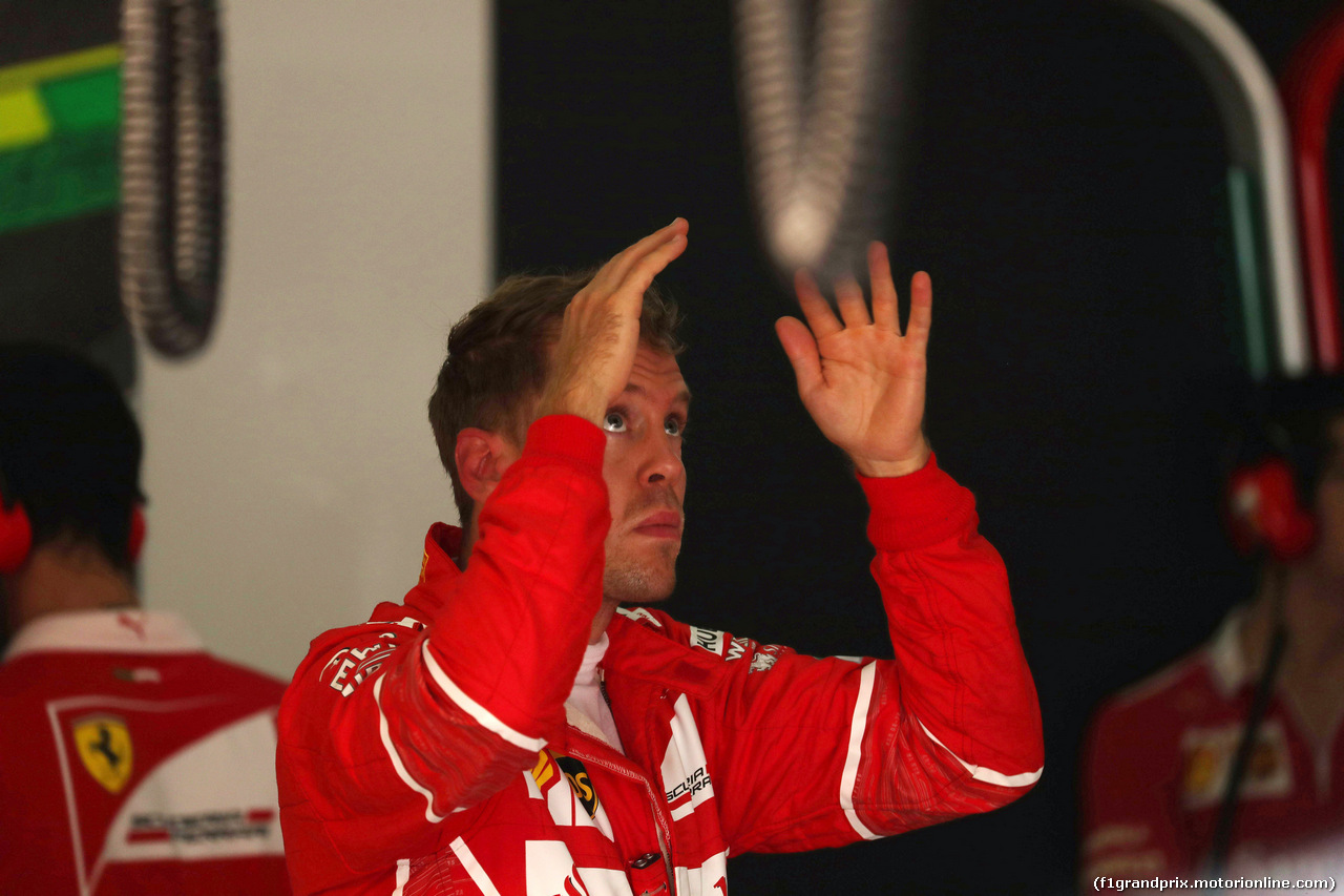 GP MALESIA, 30.09.2017 - Prove Libere 3, Sebastian Vettel (GER) Ferrari SF70H
