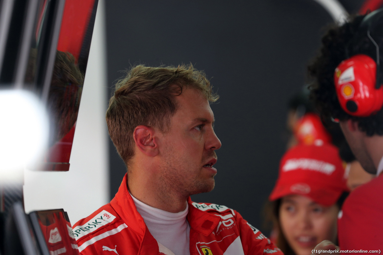 GP MALESIA, 30.09.2017 - Prove Libere 3, Sebastian Vettel (GER) Ferrari SF70H
