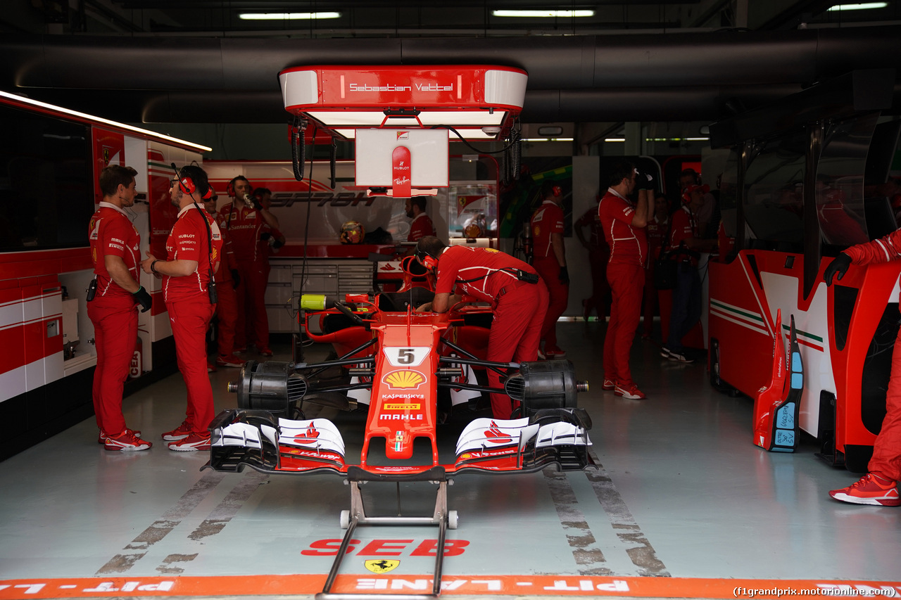 GP MALESIA, 30.09.2017 - Prove Libere 3, Sebastian Vettel (GER) Ferrari SF70H