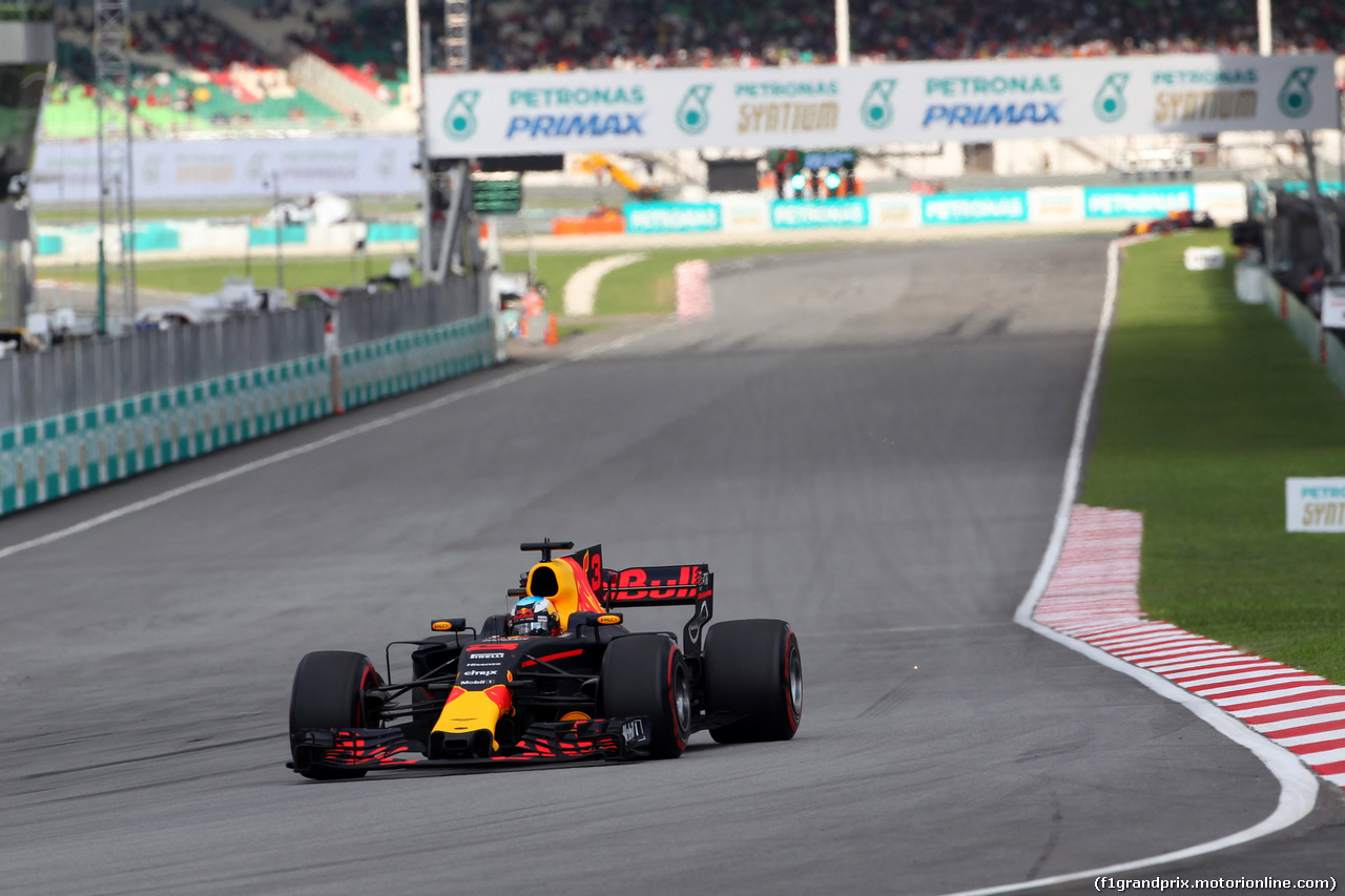 GP MALESIA, 30.09.2017 - Qualifiche, Daniel Ricciardo (AUS) Red Bull Racing RB13