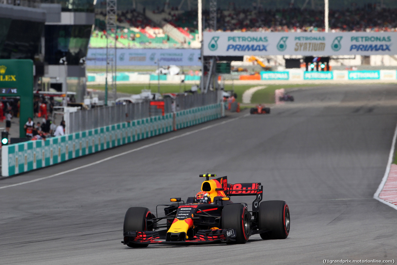 GP MALESIA, 30.09.2017 - Qualifiche, Max Verstappen (NED) Red Bull Racing RB13