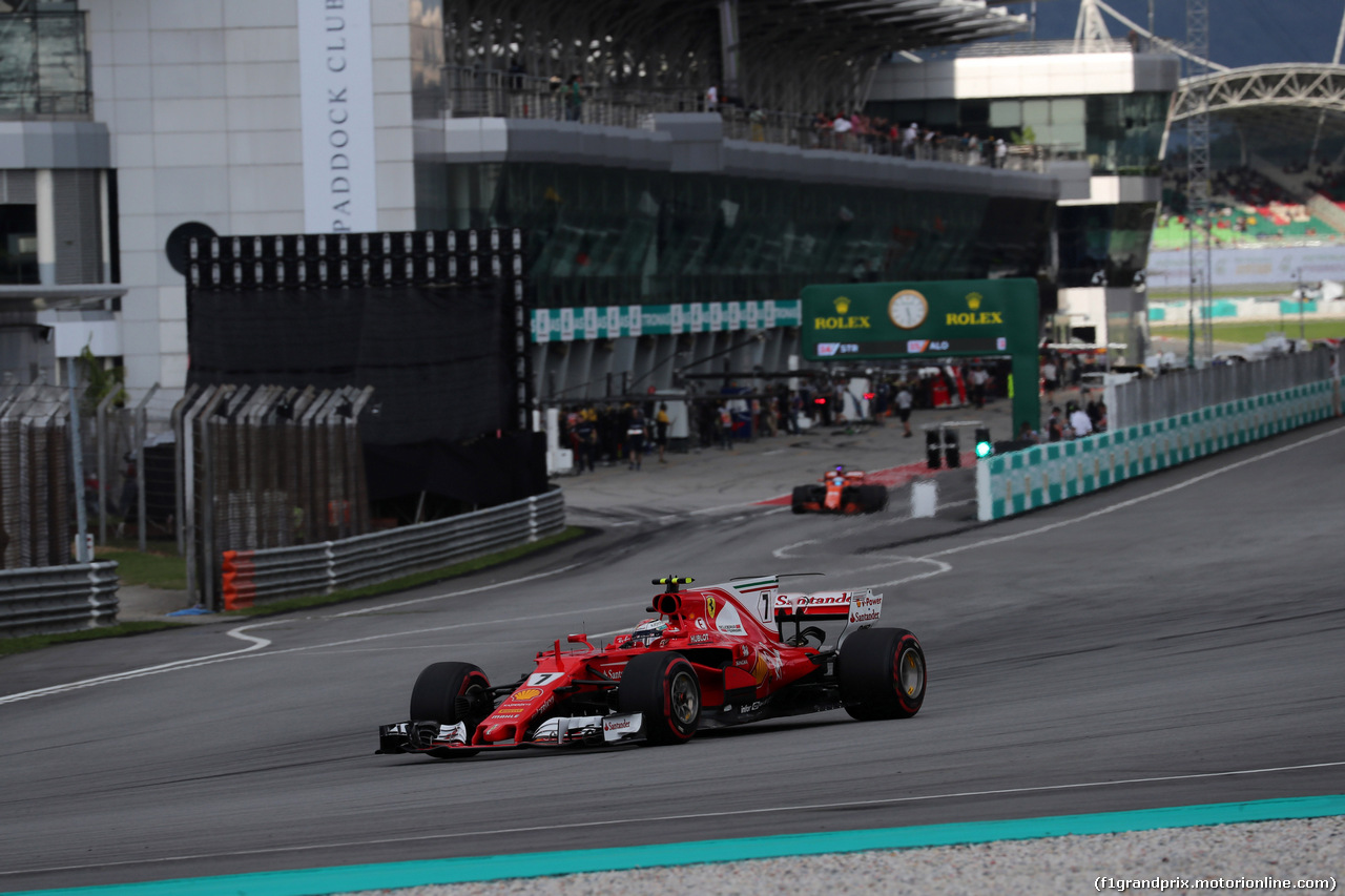 GP MALESIA, 30.09.2017 - Qualifiche, Kimi Raikkonen (FIN) Ferrari SF70H