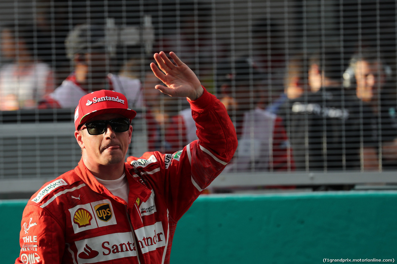 GP MALESIA, 30.09.2017 - Qualifiche, 2nd place Kimi Raikkonen (FIN) Ferrari SF70H