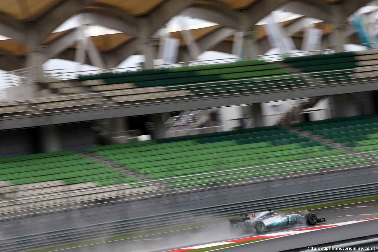 GP MALESIA, 29.09.2017 - Prove Libere 1, Lewis Hamilton (GBR) Mercedes AMG F1 W08