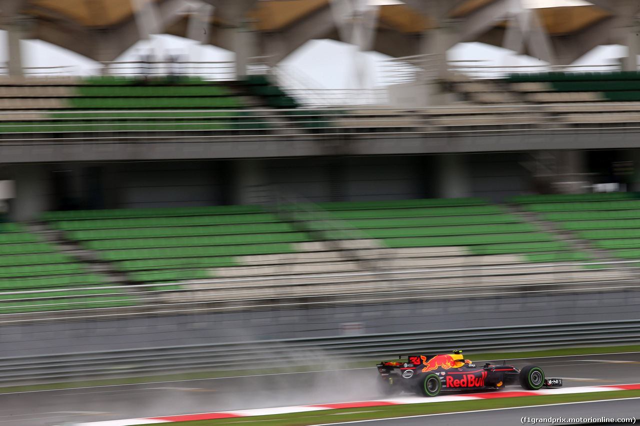 GP MALESIA, 29.09.2017 - Prove Libere 1, Max Verstappen (NED) Red Bull Racing RB13