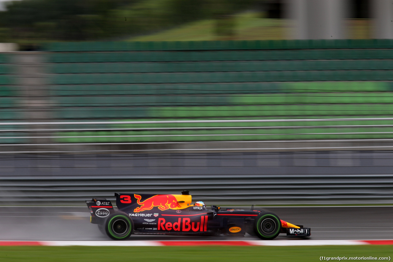 GP MALESIA, 29.09.2017 - Prove Libere 1, Daniel Ricciardo (AUS) Red Bull Racing RB13