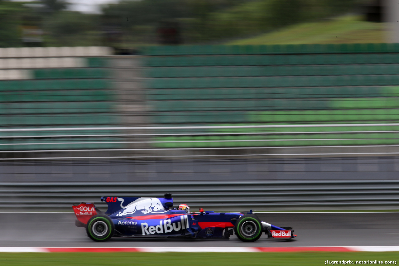 GP MALESIA, 29.09.2017 - Prove Libere 1, Pierre Gasly (FRA) Scuderia Toro Rosso STR12