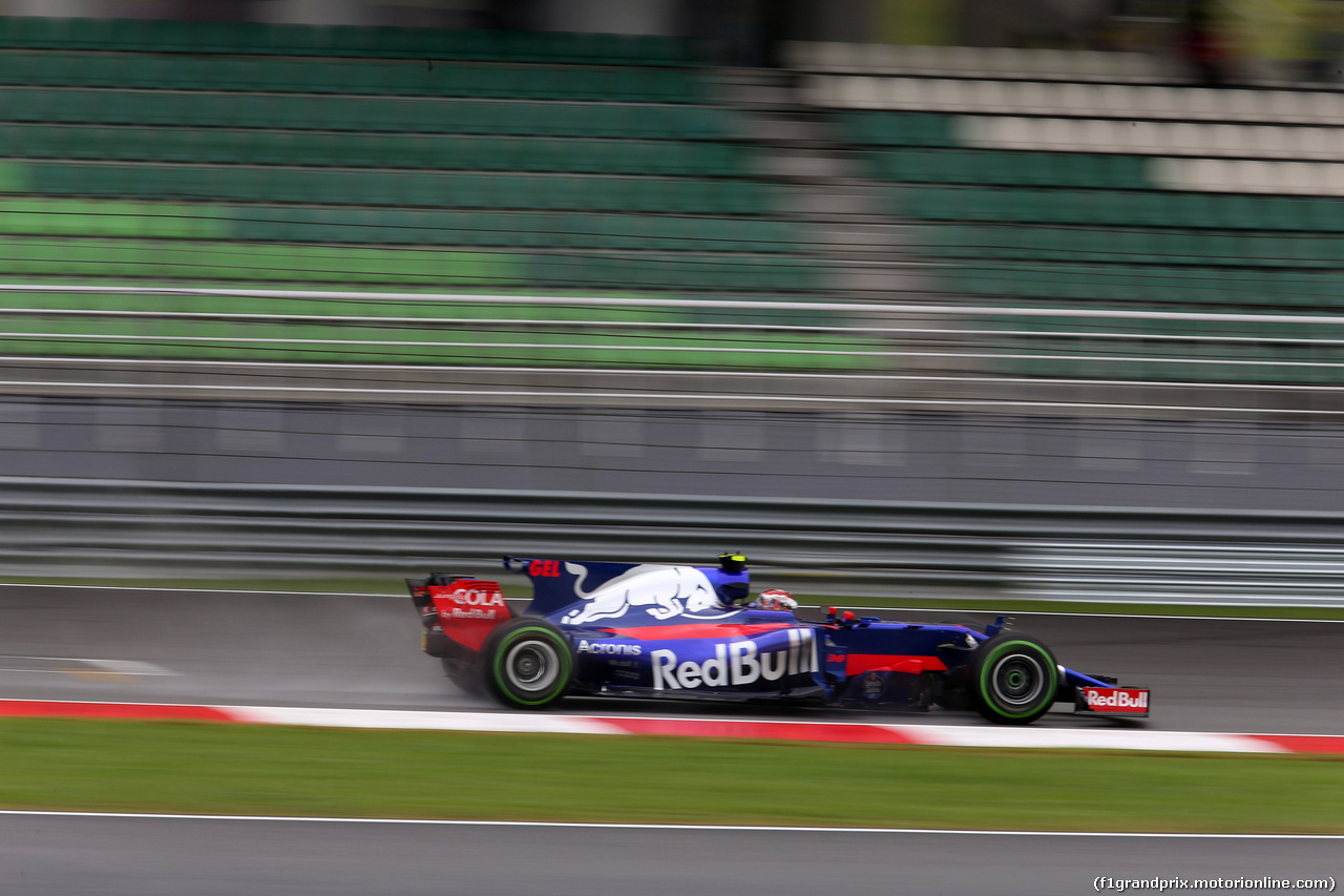 GP MALESIA, 29.09.2017 - Prove Libere 1, Sean Gelael (INA) Test Driver, Scuderia Toro Rosso STR12
