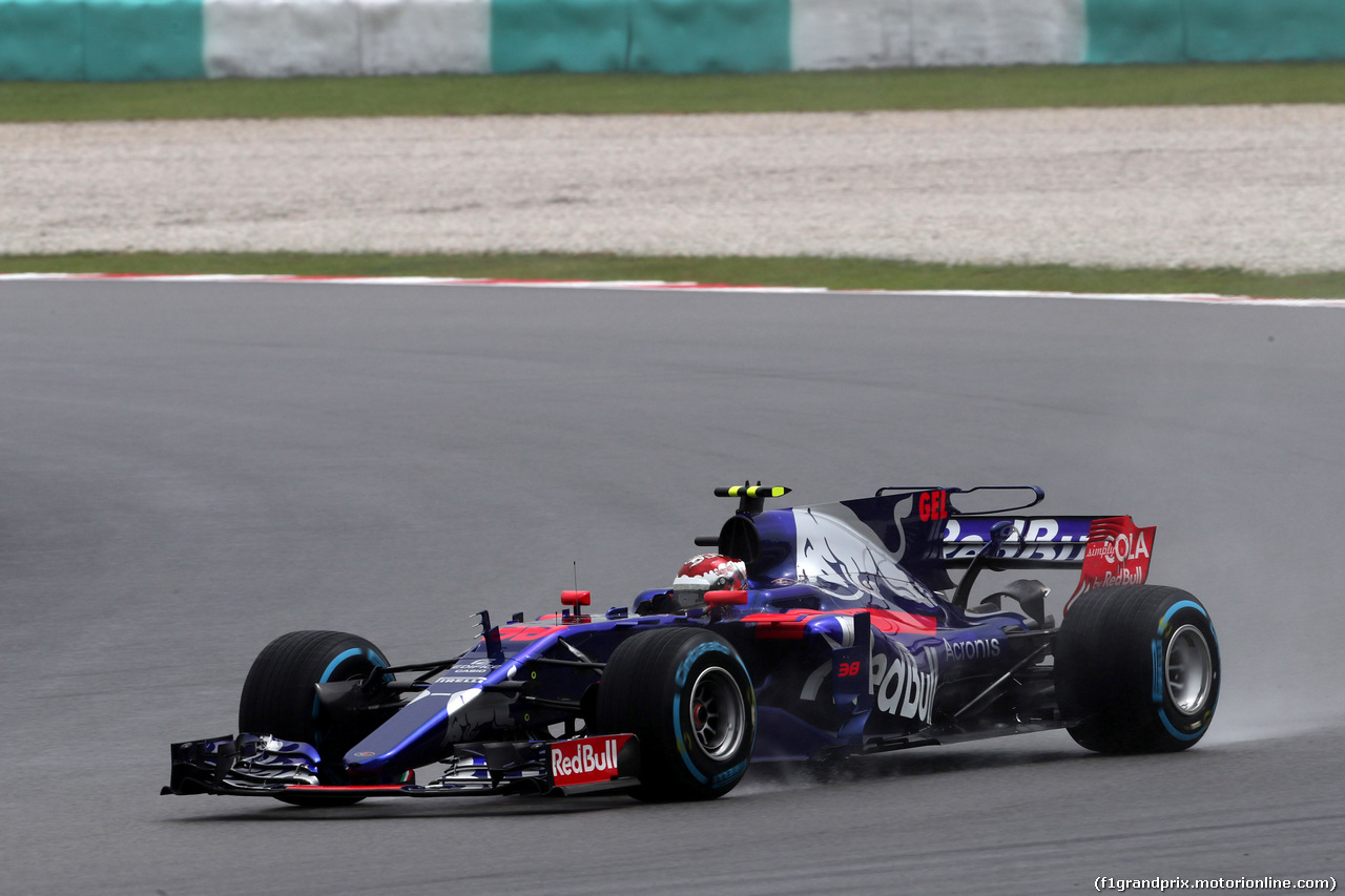 GP MALESIA, 29.09.2017 - Prove Libere 1, Sean Gelael (INA) Test Driver, Scuderia Toro Rosso STR12