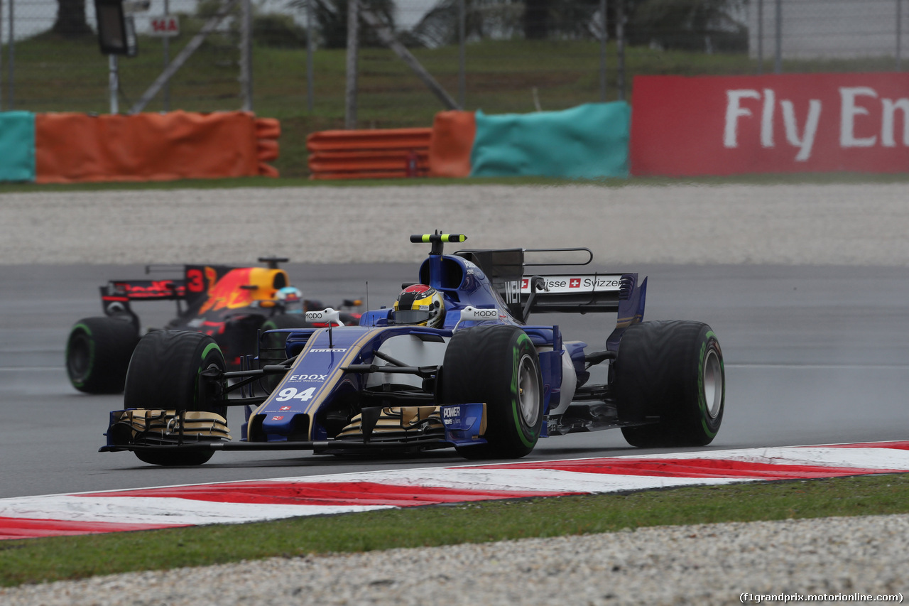 GP MALESIA, 29.09.2017 - Prove Libere 1, Pascal Wehrlein (GER) Sauber C36