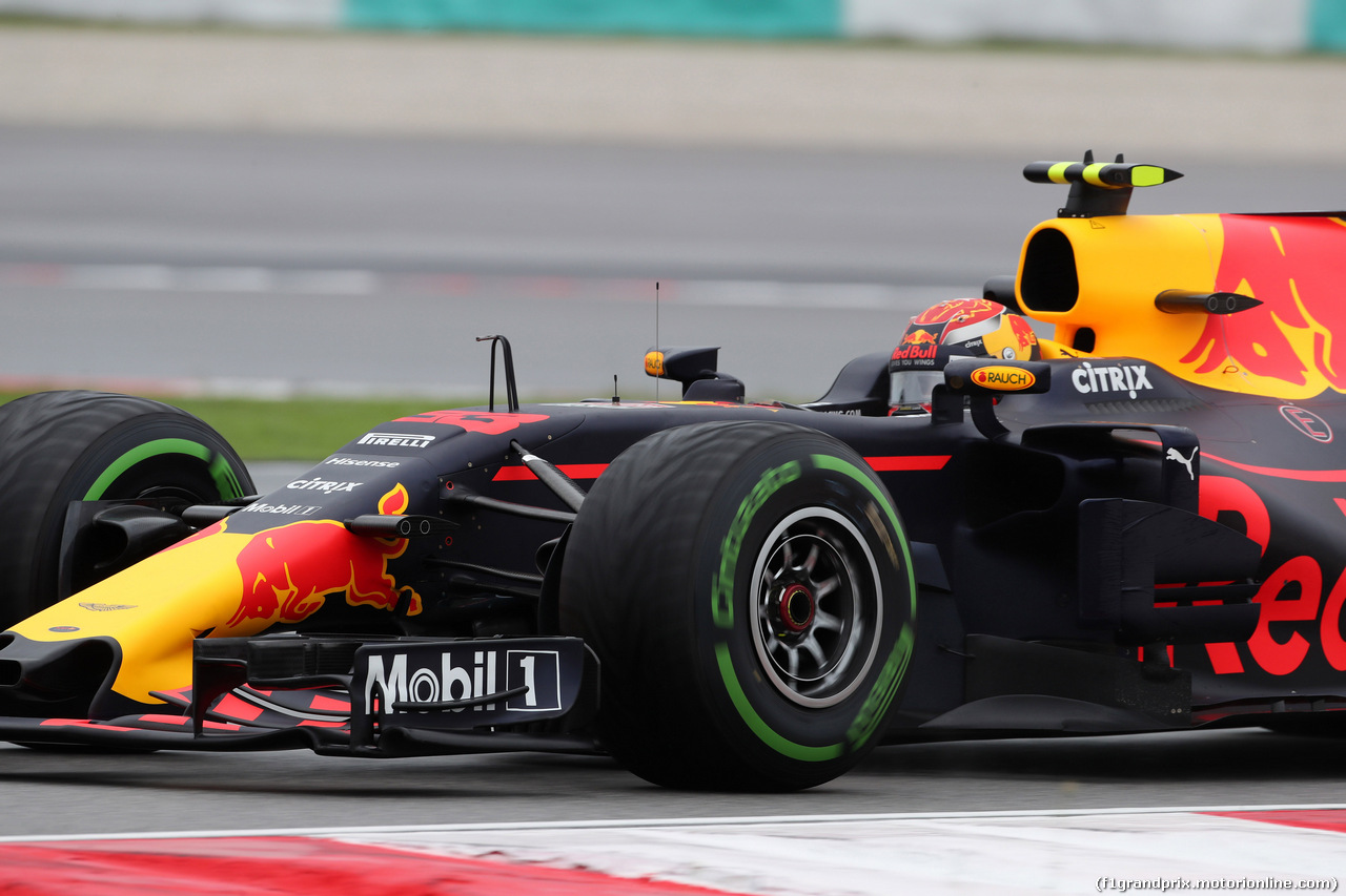 GP MALESIA, 29.09.2017 - Prove Libere 1, Max Verstappen (NED) Red Bull Racing RB13