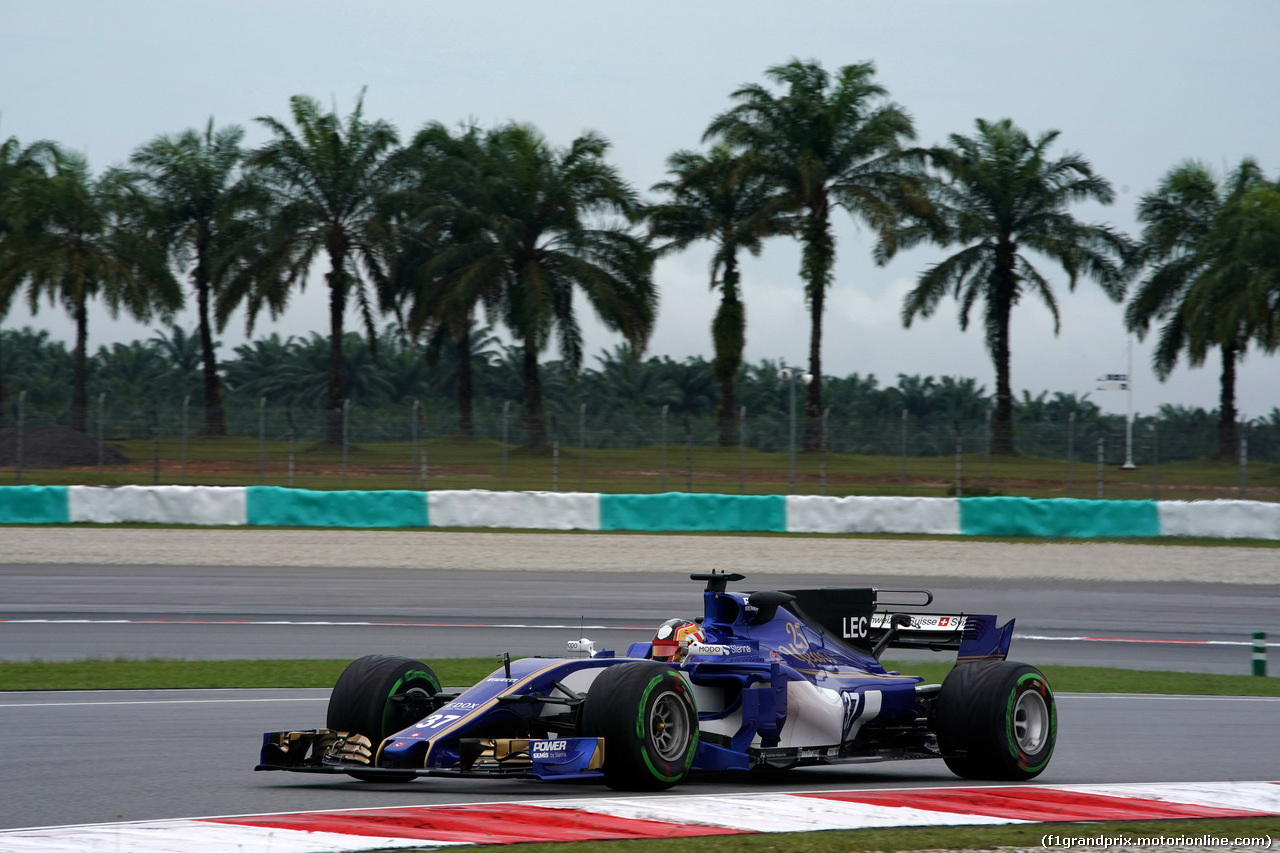 GP MALESIA, 29.09.2017 - Prove Libere 1, Charles Leclerc (MON) Test Driver Sauber C36