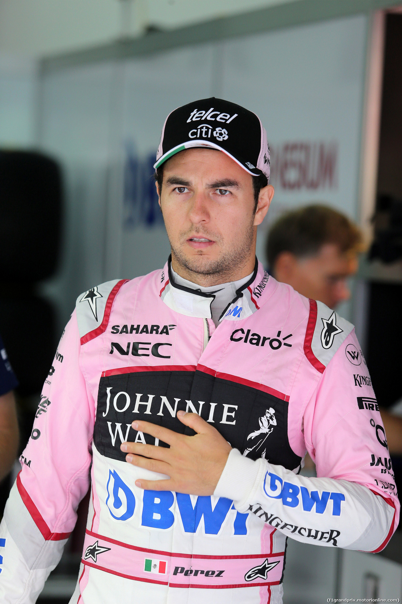 GP MALESIA, 29.09.2017 - Prove Libere 1, Sergio Perez (MEX) Sahara Force India F1 VJM010
