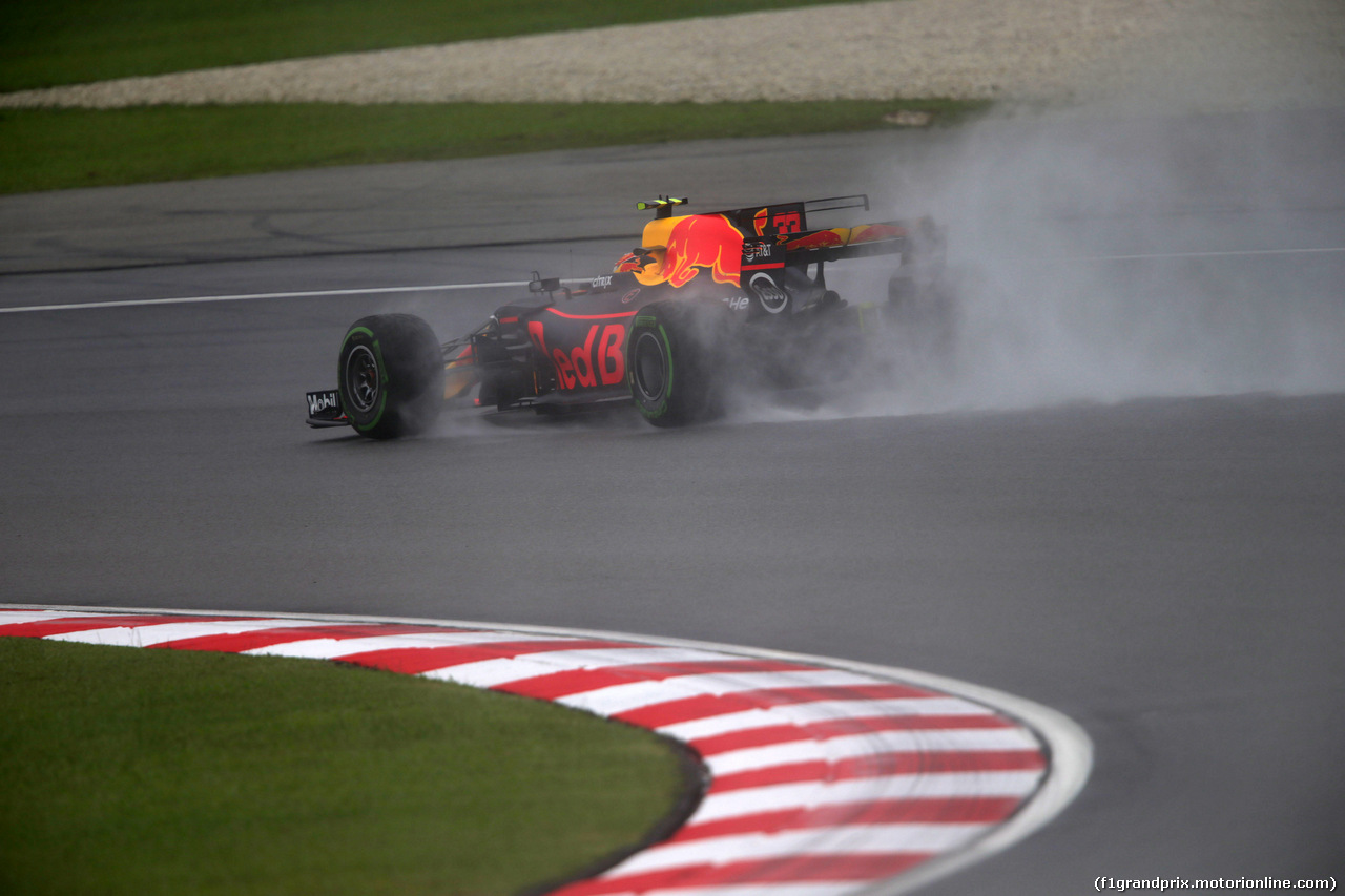 GP MALESIA, 29.09.2017 - Prove Libere 1, Max Verstappen (NED) Red Bull Racing RB13