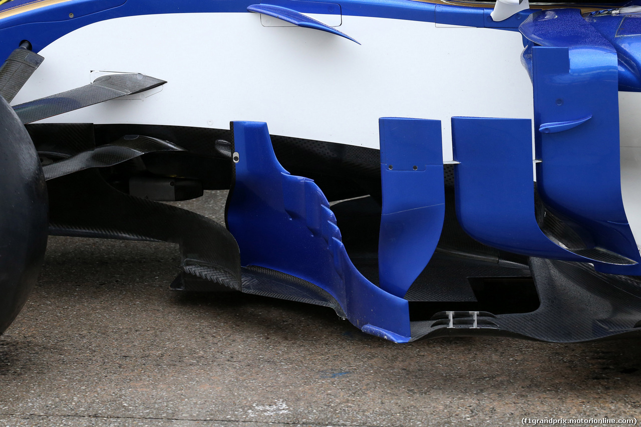 GP MALESIA, 29.09.2017 - Prove Libere 1, Sauber C36, detail