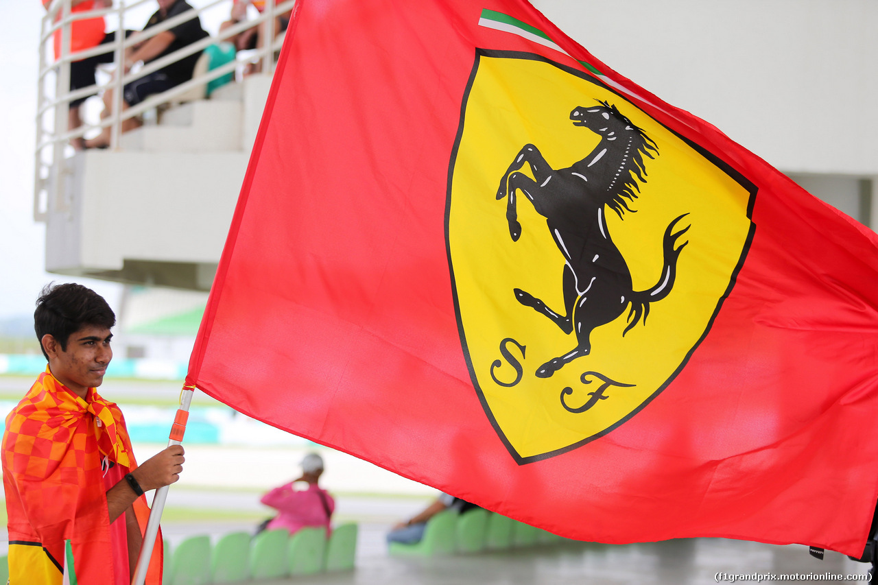 GP MALESIA, 29.09.2017 - Prove Libere 2, A Ferrari fan